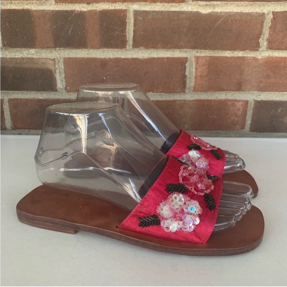 NWT Mystique Boutique Sandals Leather Size 6 - Picture 9 of 15